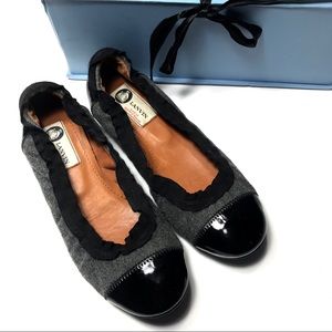 LANVIN BALLERINA FLATS